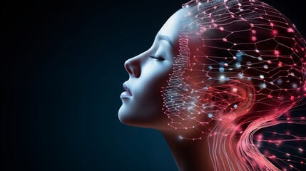 A brain-computer interface decoding thoughts into spoken words, offering a voice to those who have lost the ability to speak due to injury or illness.