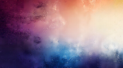 Obraz premium Noisy color gradient background grainy purple blue brown white beige abstract poster banner backdrop design