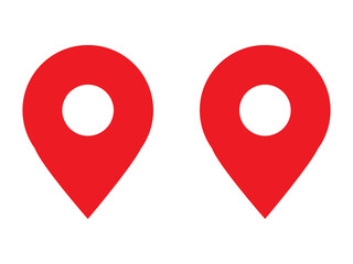 GPS map location icon
