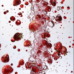 red blood splash