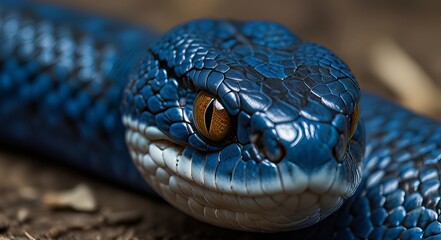 Fototapeta premium close up of a snake