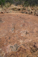 Otjihaenamparero dinosaur tracks, Namibia
