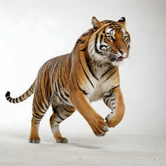 Naklejka premium tiger in the zoo