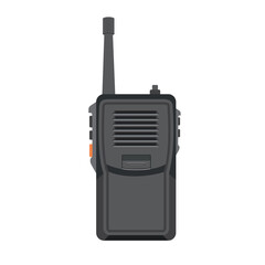 walkie talkie vector art illustration design