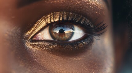 A Close-up of Beautiful Eye