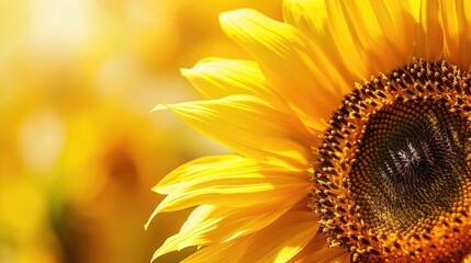 close up photo sunflower