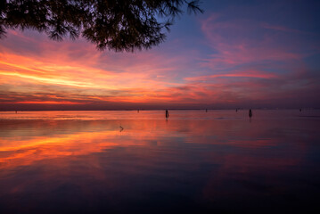 2023 9 30 Lido sunset in the lagoon 85