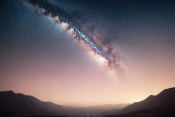 Fototapeta premium sunrise in the mountains