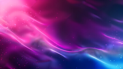 Obraz premium Dark purple pink blue color gradient background blurred neon color flow, grainy texture effect, futuristic banner design