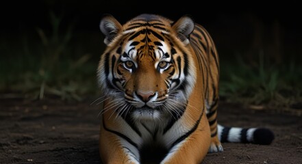 tiger portrait