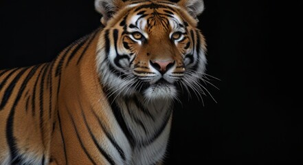 tiger portrait