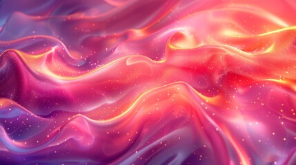 Abstract background of holographic foil in pink, blue and white colors