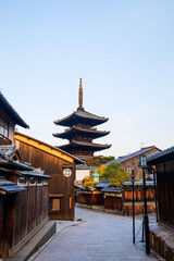 Early morning in Gion Kyoto