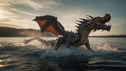 Fototapeta premium tyrannosaurus dinosaur 3d render