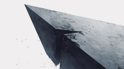 Sleek and Minimalist Desktop Wallpaper with Abstract Architectural Concept