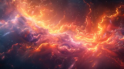 Obraz premium Create an artistic representation of a Singularity, featuring a hyper-dense core exploding with abstract shapes and colors that symbolize extreme gravitational forces.