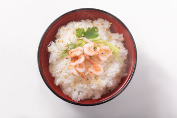 桜えび　出汁茶漬け