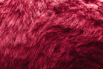 red velour plush cloth textured background