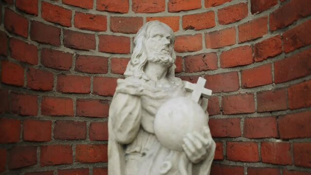 Statue of Jesus Christ in Basilica Myszyniec