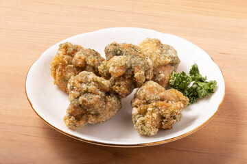 のり塩　唐揚げ