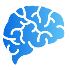 brain gradient icon