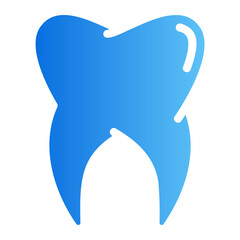 tooth gradient icon