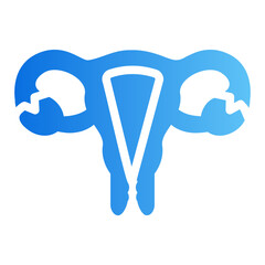 uterus gradient icon