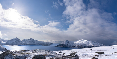 Brosmetinden Fjord Blick