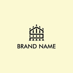 Naklejka premium S logo lines abstract modern art vector illustration