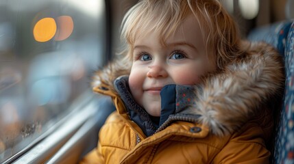 Toddler giggles filled the train cabin as Lars and his son anticipated reuniting with Lara. 