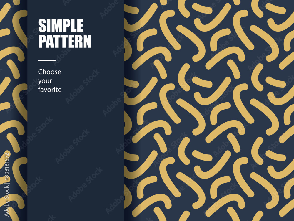 Sticker background wallpaper seamless simple vector pattern fashion classic element abstract wall colorful