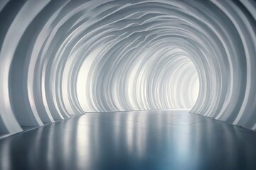 abstract background of a tunnel