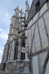 La Cathédrale Saint-Pierre, Immense Catholic cathedral built from 1225, with medieval polychrome...