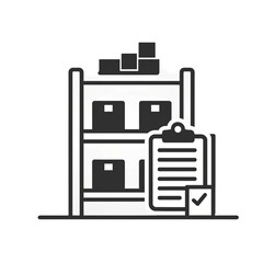 Illustration of Inventory. Assets. A Concept of Accounting and Business