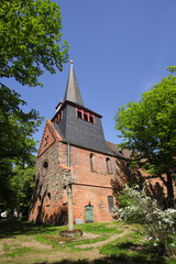 The Church of Our Lady (Liebfrauenkirche) in Jüterbog - federal state Brandenburg, Germany