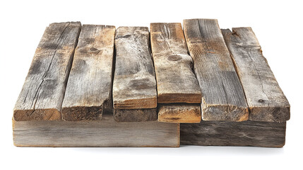 Isolated wood plank texture