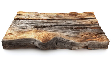 Isolated wood plank texture