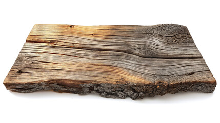 Isolated wood plank texture