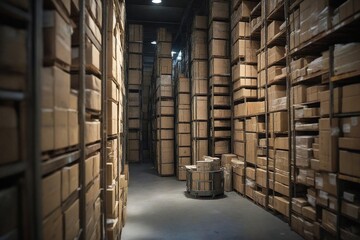 warehouse in the warehouse
