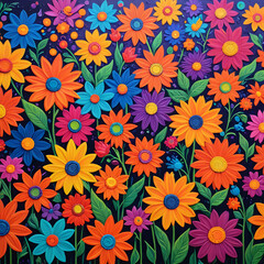 seamless floral background
