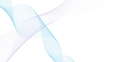 Modern abstract glowing wave background. Dynamic flowing wave lines design element. Futuristic technology and sound wave pattern.Vector Illustration.