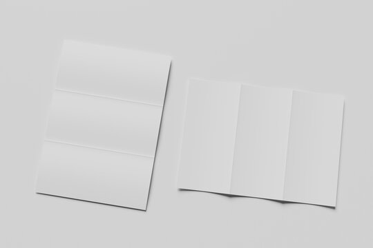Tri Folder Open