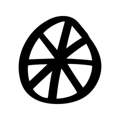 montorcycle icon line style
