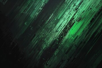 black and green glitch texture abstract digital noise background with bright light wallpaper design