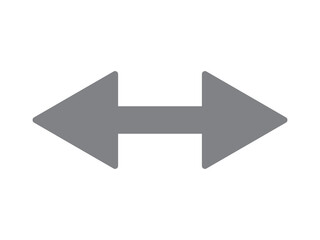 arrow right left icon design illustration.
