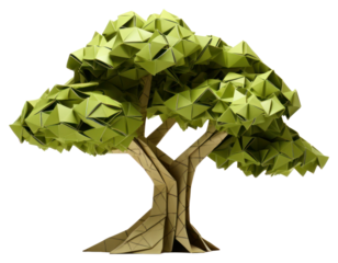 PNG Tree tree origami plant.