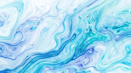 Obraz premium Blue and White Marble Background