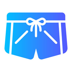 shorts gradient icon