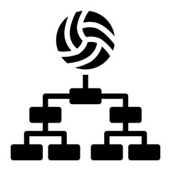 tournament glyph icon