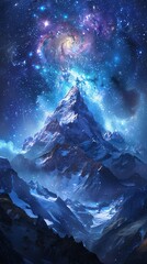 Obraz premium galaxy of High Altitude, up32K HD